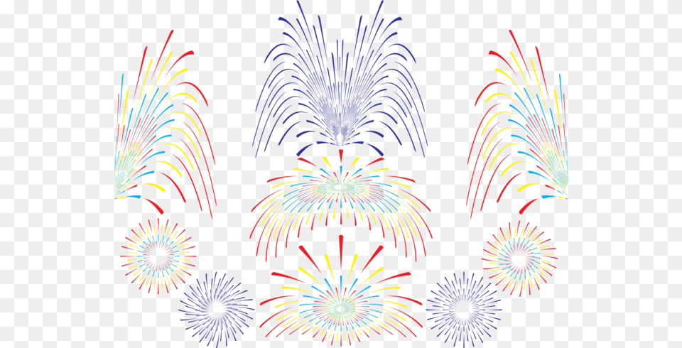 Conjunto De Vetores De Fogos De Artifcio Fireworks, Pattern, Light, Accessories Png Image