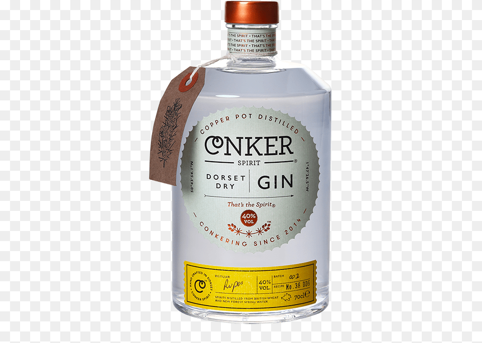 Conker Dorset Dry Gin, Alcohol, Beverage, Liquor, Food Png Image