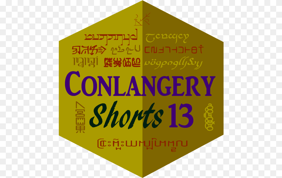 Conlangery Shorts Short, Advertisement, Poster, Business Card, Paper Free Png
