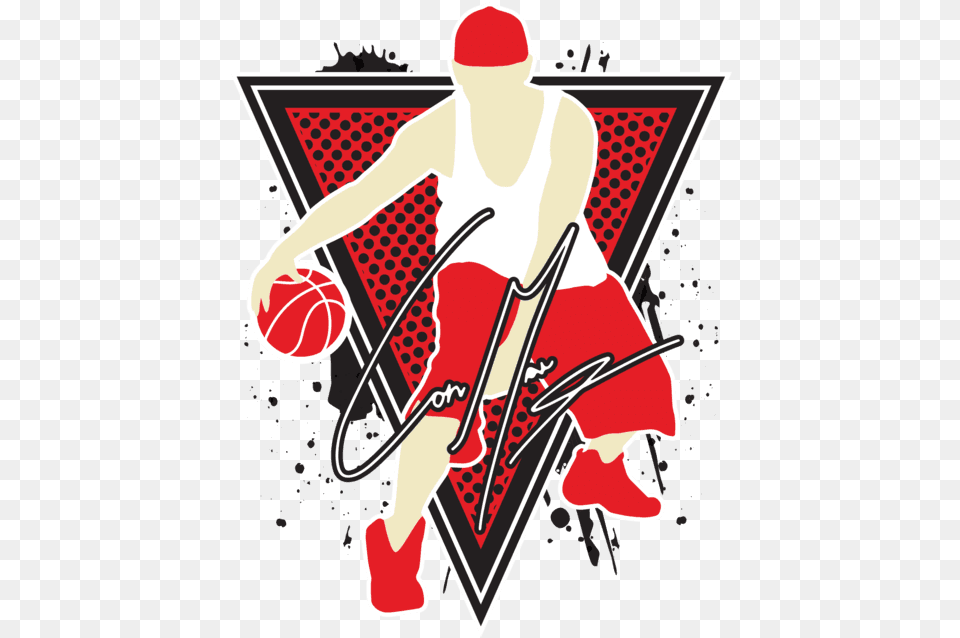 Conman Basketball Logo Conman Basketball, Person Free Png Download