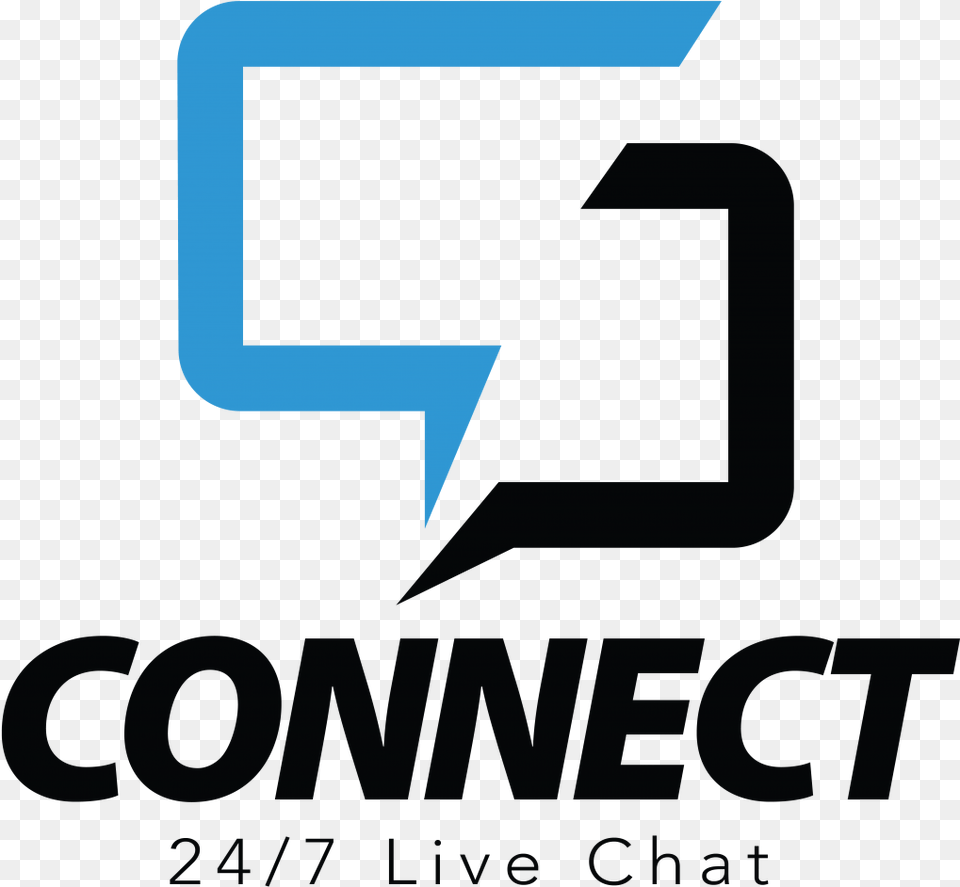 Connect 247 Live Chat Graphic Design, Logo, Text, Number, Symbol Free Transparent Png