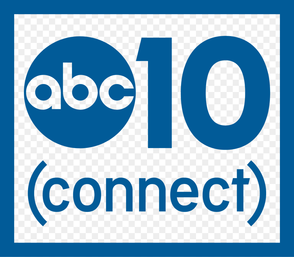 Connect Logo With Box Blue Quarrypark 2017 11 Abc 10 Sacramento Logo, Text Free Transparent Png