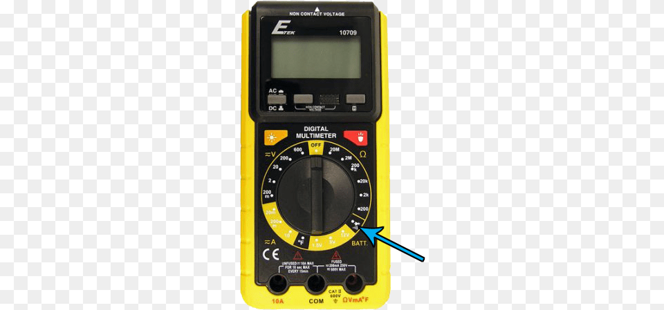 Connect One Test Lead To One Side Of The Switches Terminals Tek Digital Multimeter, Electronics, Computer Hardware, Hardware, Monitor Free Png Download
