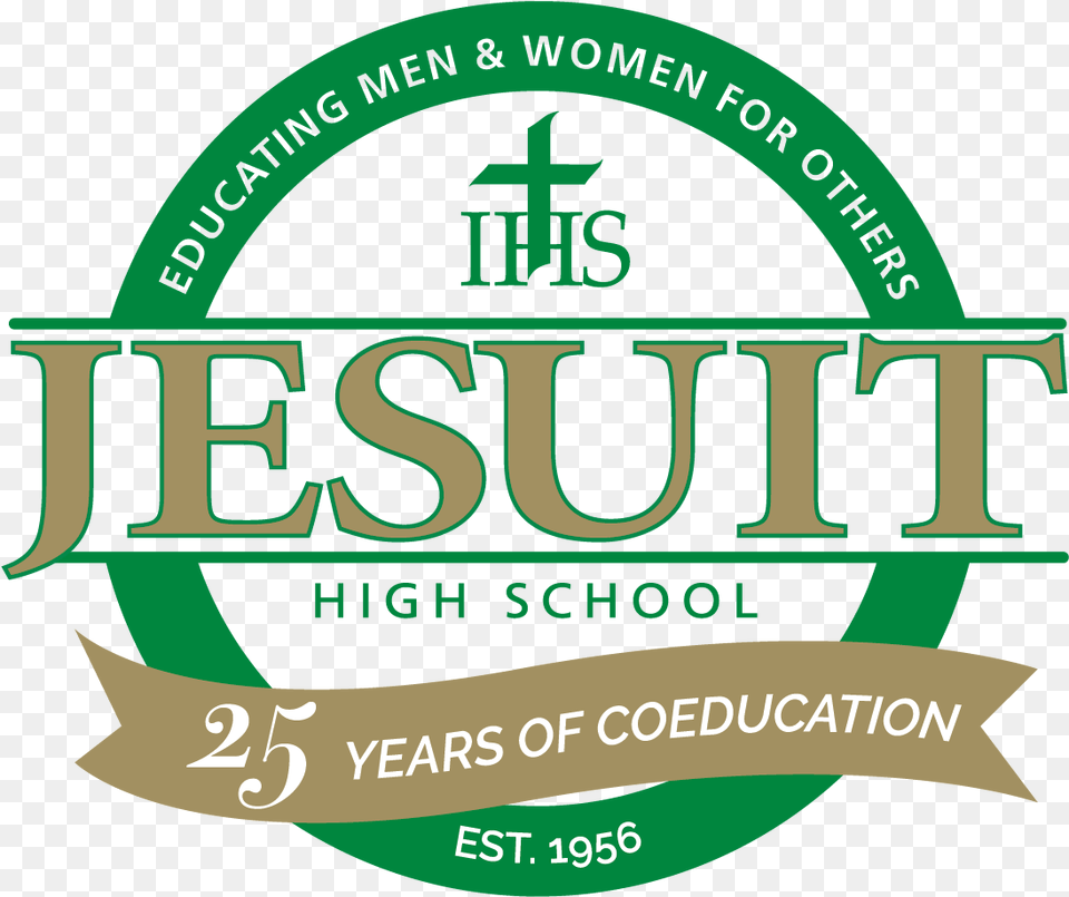 Connect With Us Jesuit High School, Logo, Architecture, Building, Factory Png