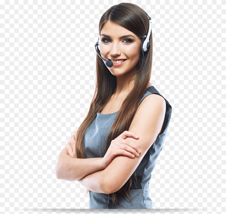 Connect With Us Now Call Center Girl, Adult, Smile, Portrait, Photography Png