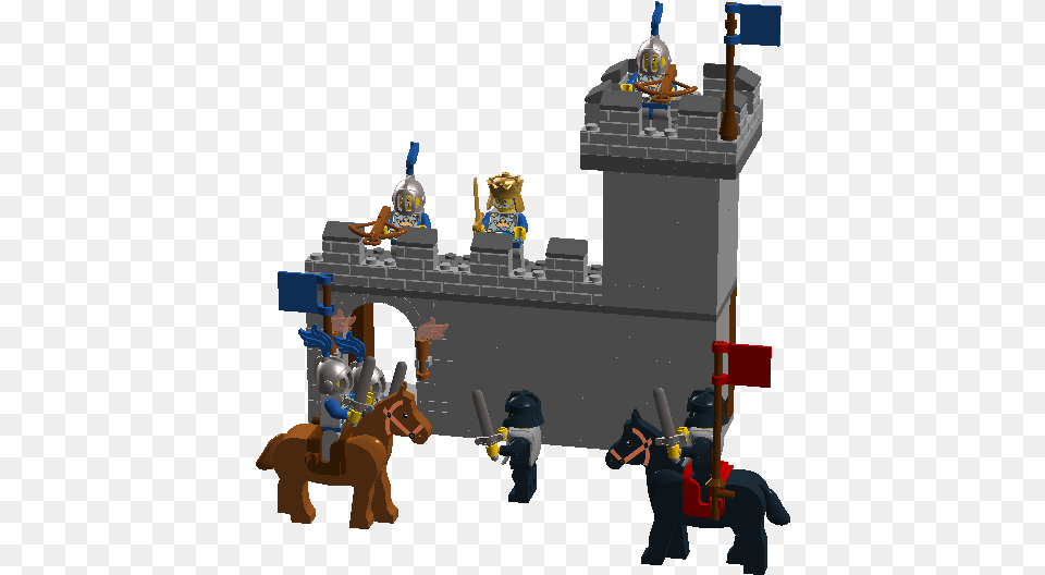 Connectable Castle Wall Lego, People, Person, Baby Free Png