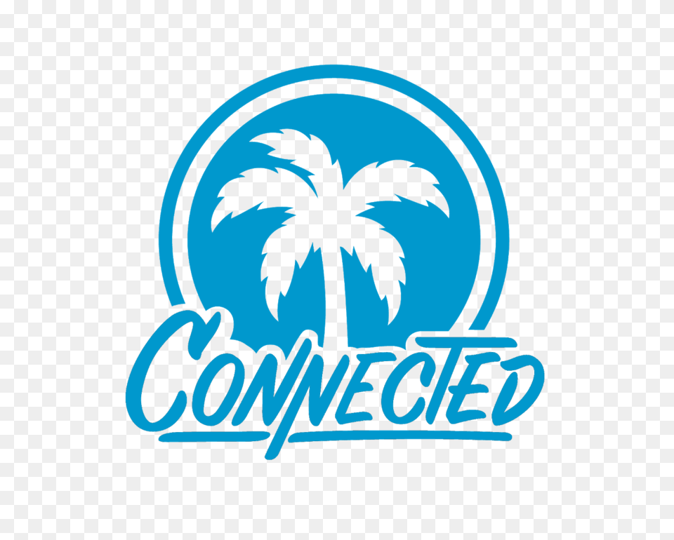 Connected Cannabis Co, Plant, Tree, Logo, Palm Tree Png
