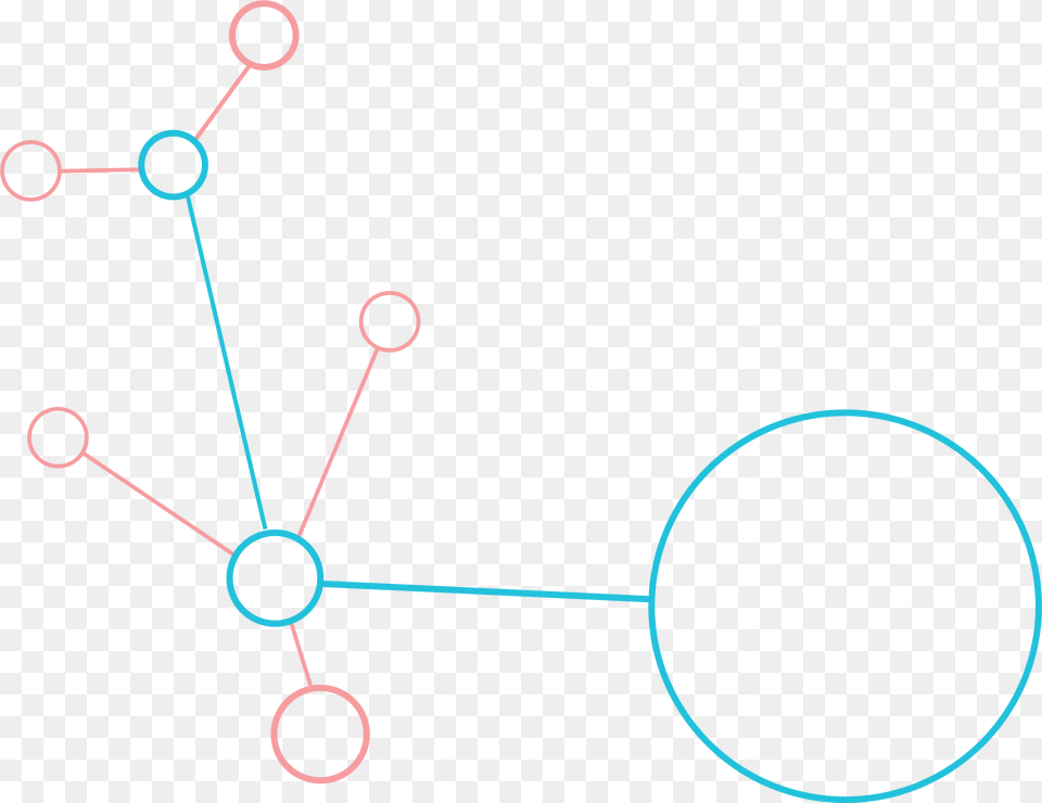 Connected Circles Circle, Network Free Png