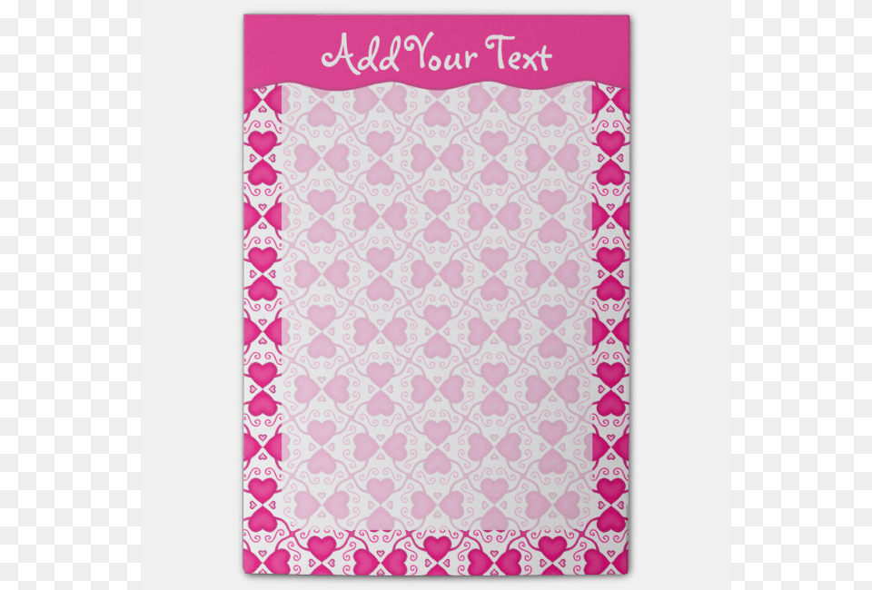 Connected Hearts Hot Pink On White Valentine39s Day Valentine39s Day, Home Decor, Quilt, Rug, Diaper Free Transparent Png