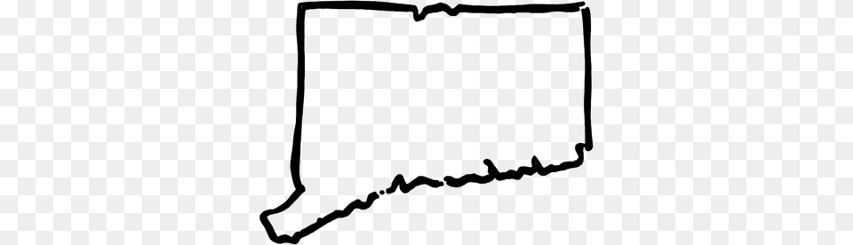 Connecticut Outline Clipart, Text Png Image