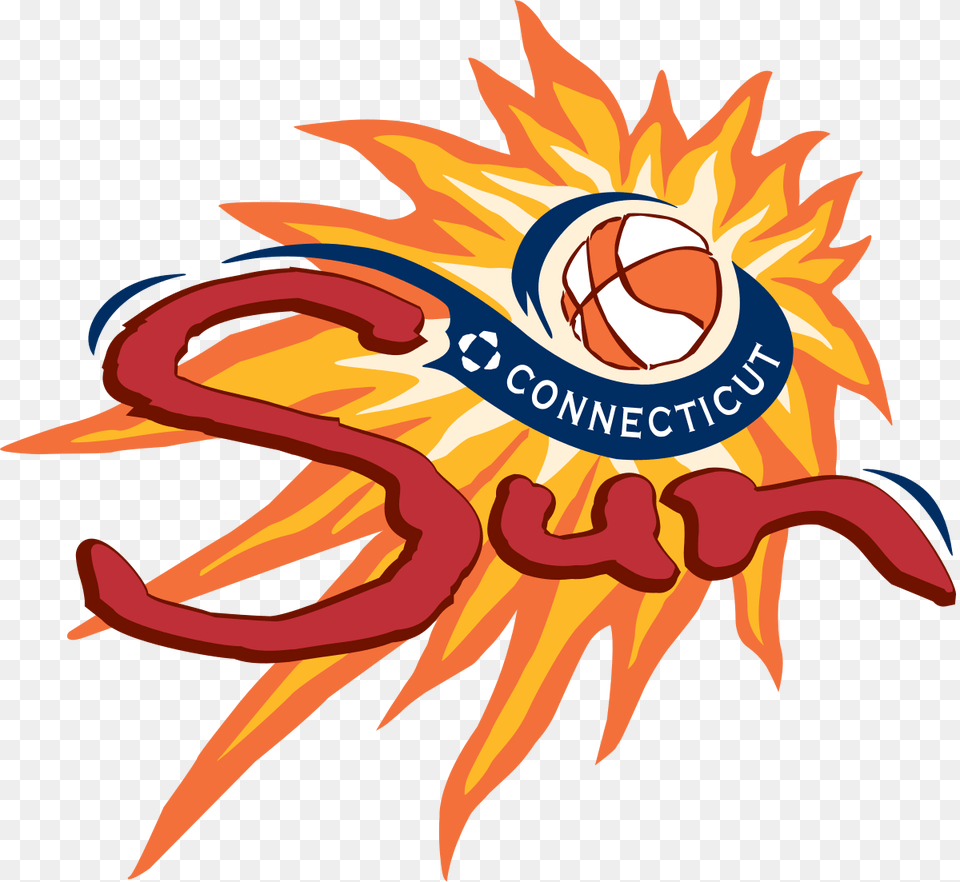 Connecticut Sun Logo, Fire, Flame, Baby, Person Png Image