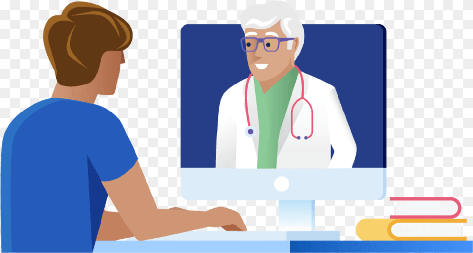 Connecting Patients To Doctors, Clothing, Lab Coat, Coat, Male Free Png Download