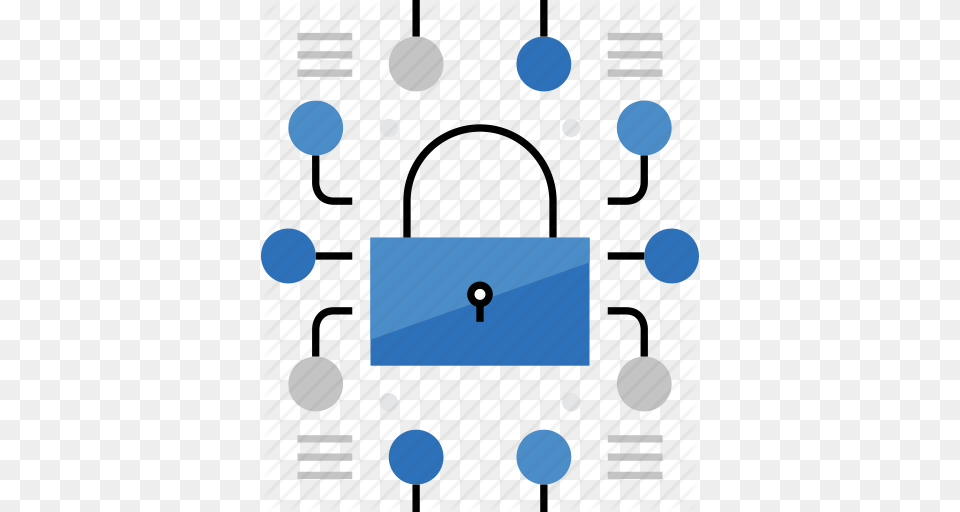 Connection Cyber Lock Protection Secure Security Web Icon Free Transparent Png