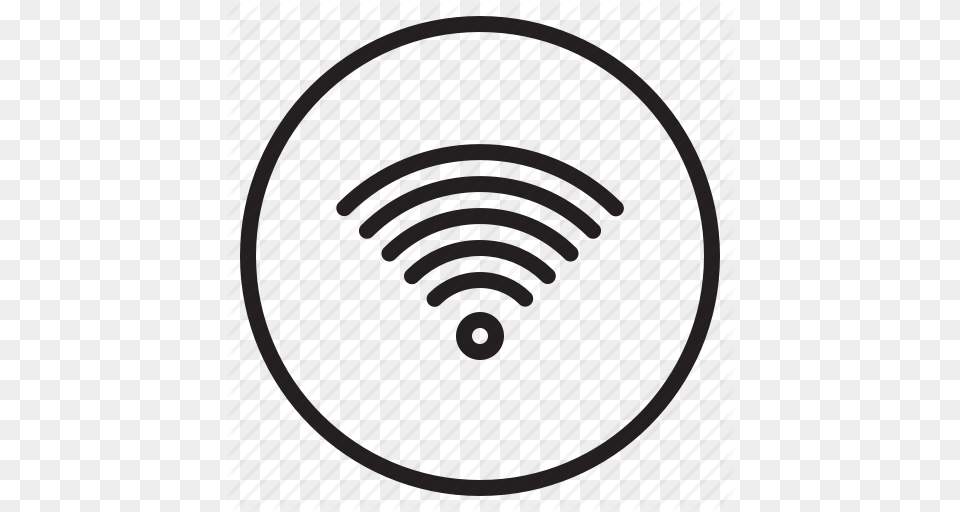 Connection Internet Network Wifi Wireless Icon, Coil, Spiral, Machine, Rotor Png Image
