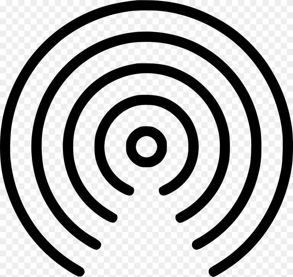 Connection Signal Wifi Radio Waves Antenna Wireless Icon, Coil, Spiral Free Png