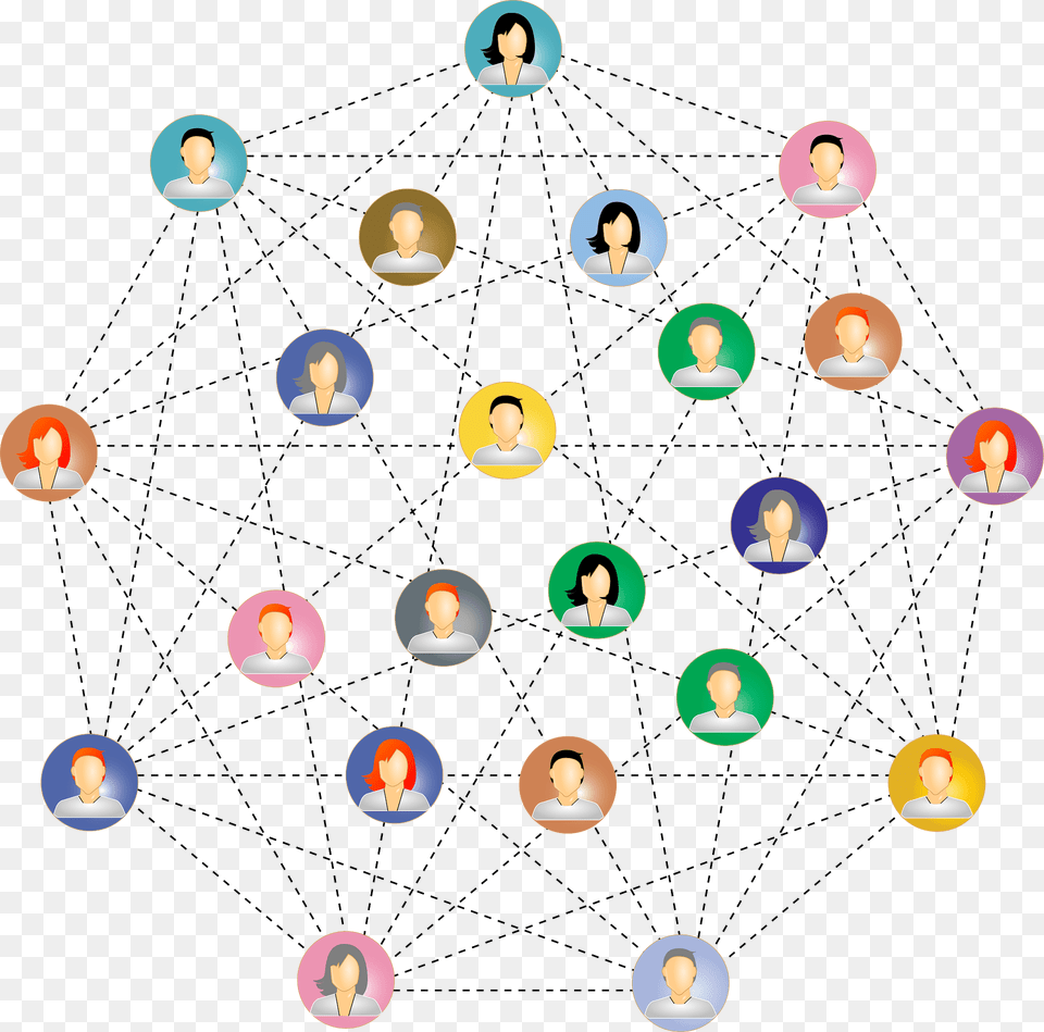 Connections Clipart, Person, Sphere, Text, Face Png Image