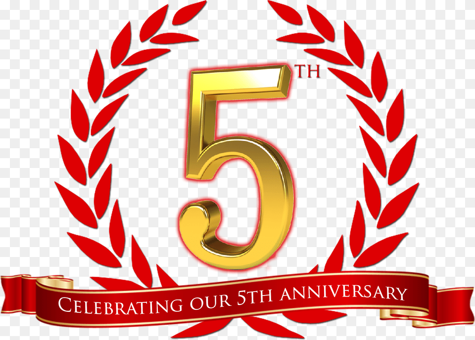 Connections In Recovery Celebrates 5 Year Anniversary, Number, Symbol, Text, Dynamite Free Png