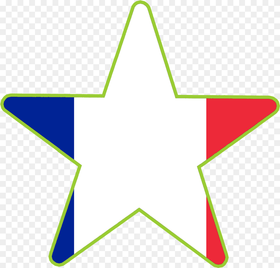 Connections Star Languages French Flag Circle, Star Symbol, Symbol Free Png