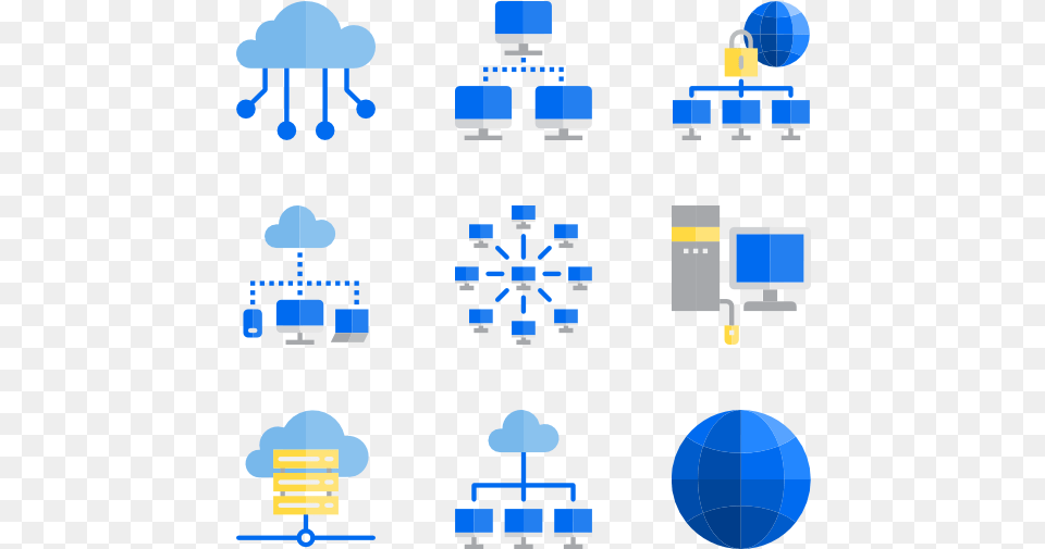 Connectivity Icons Clip Art, Network Free Png