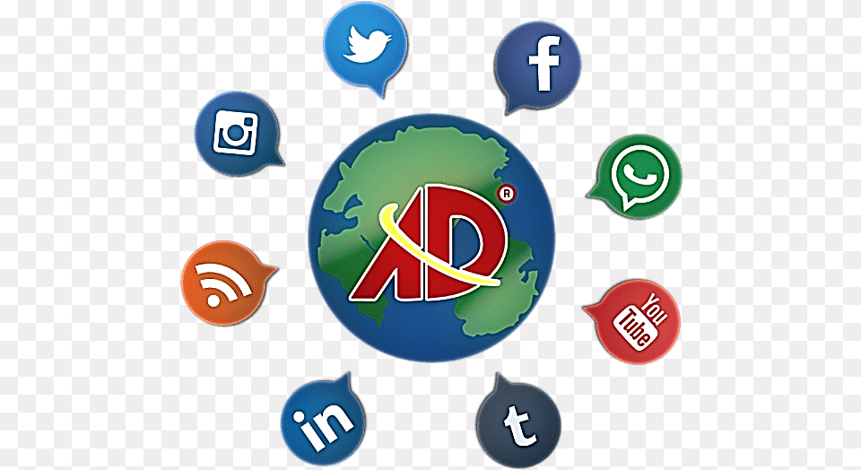 Connectivity Of Social Media, Logo Png