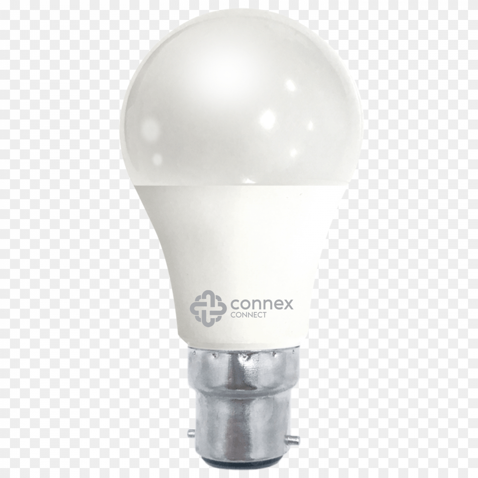 Connex Connect Smart Wi Fi 9w Led Warm White Bayonet Bulb Cree Led Light Bulbs, Electronics, Lightbulb Png Image