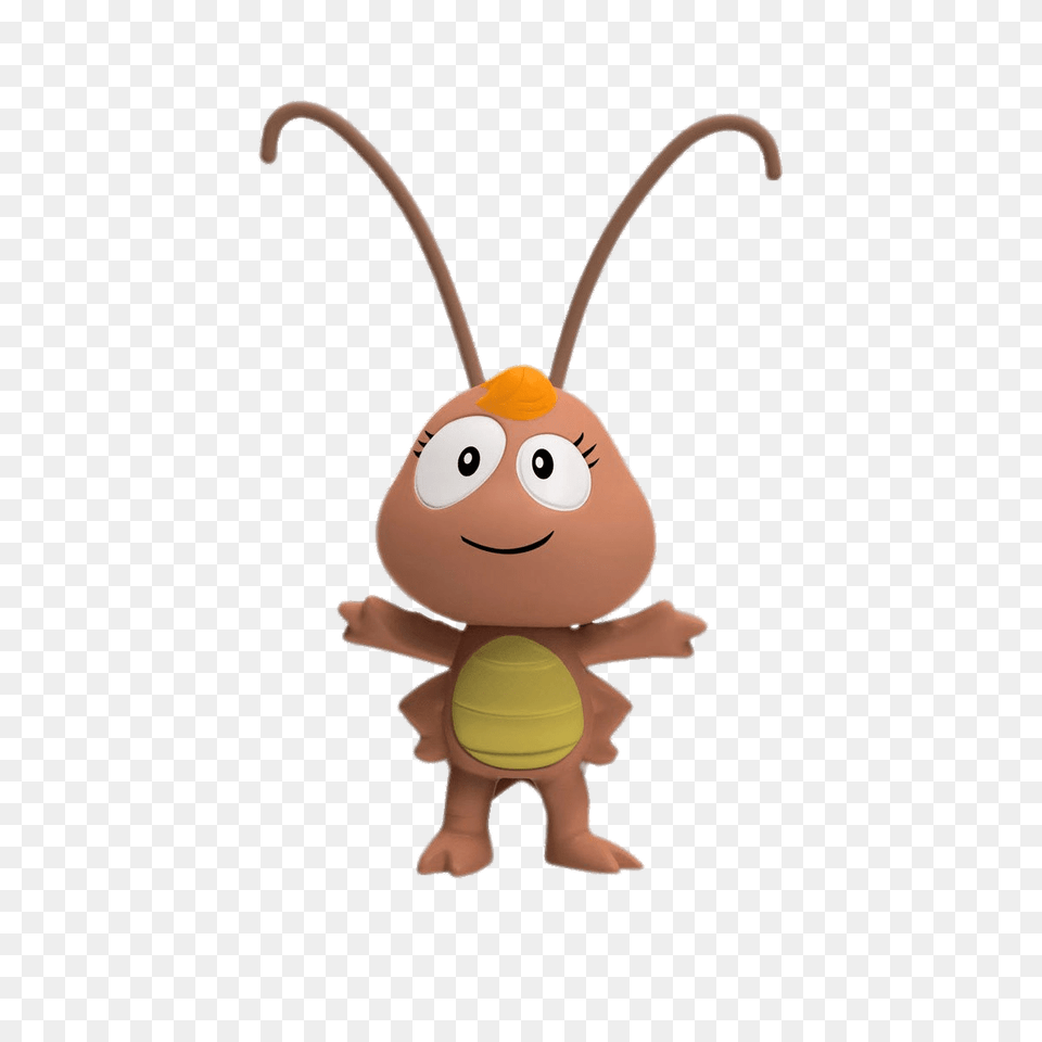 Connie Cockroach Figurine, Animal, Face, Head, Person Png