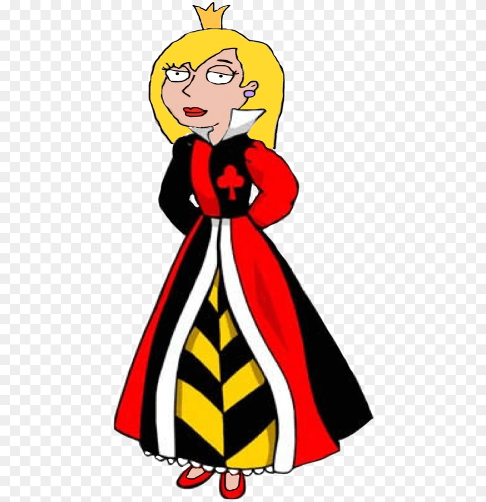 Connie D Amico As The Queen Of Hearts By Darthranner83 Queen Of Hearts Family Guy, Book, Person, Comics, Clothing Free Png Download