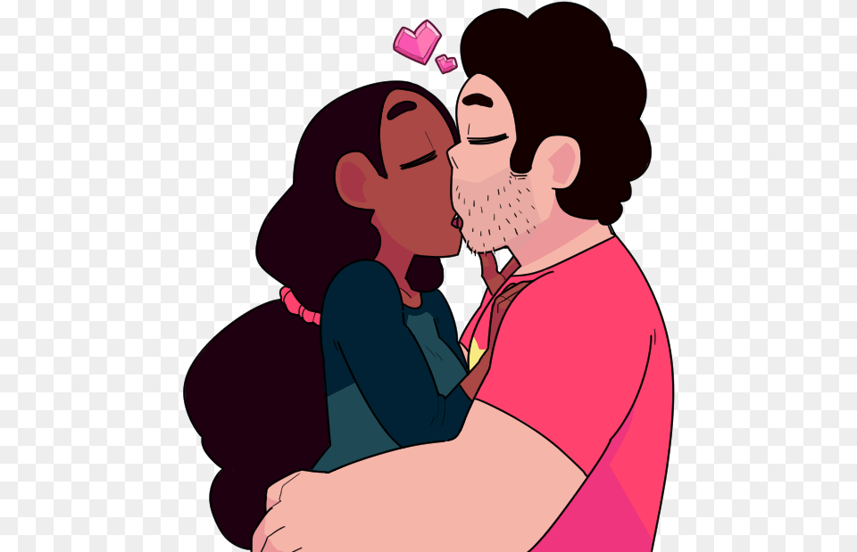 Connie Facial Expression Pink Man Mammal Nose Cartoon Steven And Connie Romance, Adult, Female, Person, Woman Png