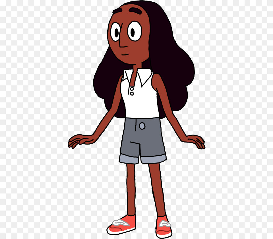 Connie Steven Universe Characters, Clothing, Shorts, Person, Cartoon Png