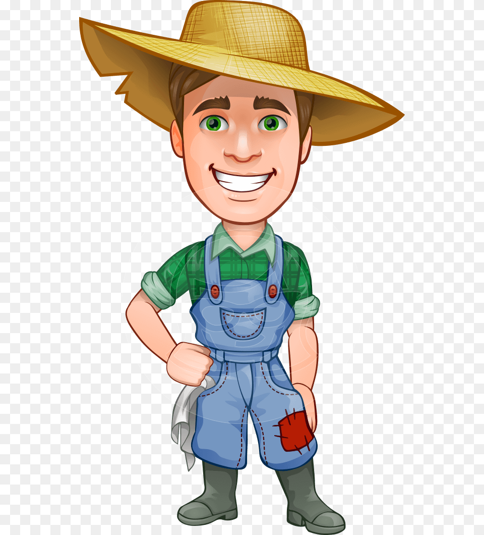 Connor As Mr Handsome Farmer, Clothing, Hat, Baby, Person Png
