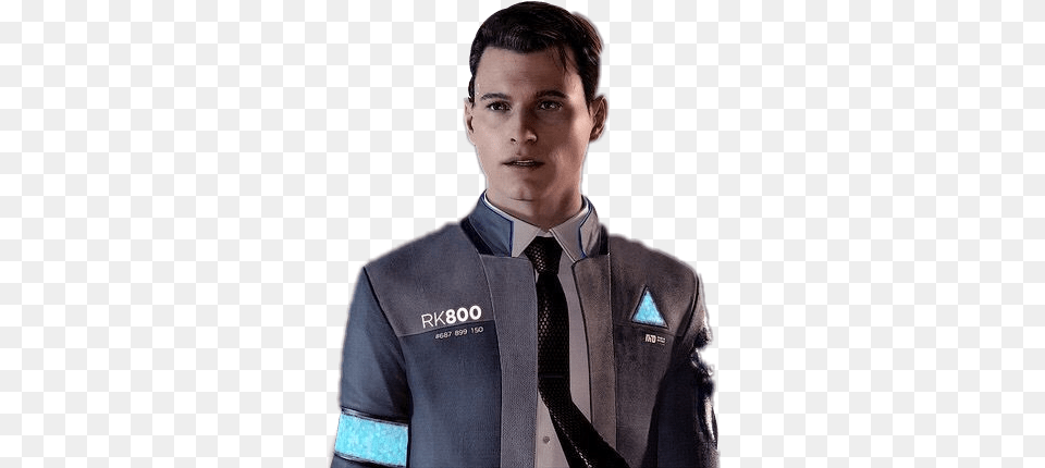 Connor Detroit Become Human Minecraft Skin Detroit Become Human Wallpaper For Phone, Photography, Person, Portrait, Shirt Png