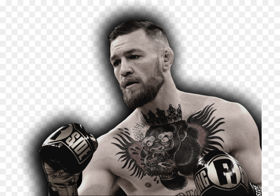 Connor Mcgregor Mcgregor Haircut, Tattoo, Skin, Person, Man Png Image