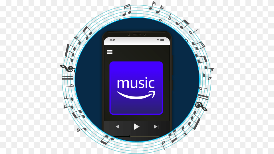 Conoce Amazon Music Tigo Mvil U2013 Colombia Parco San Giuliano, Electronics, Phone, Mobile Phone, Screen Free Png Download