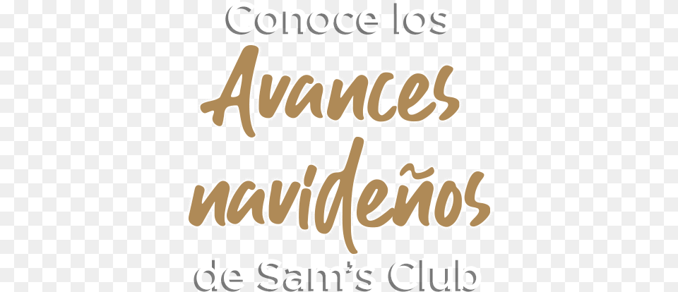 Conoce Los Avances En Sams Club Calligraphy, Text Free Png Download