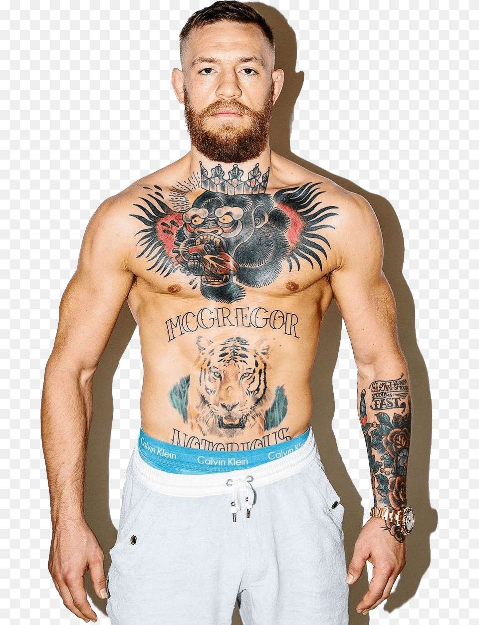 Conor Mcgregor, Person, Skin, Tattoo, Adult Png