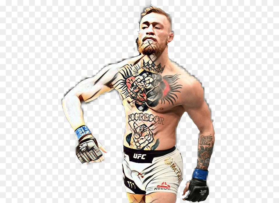 Conor Mcgregor, Person, Skin, Tattoo, Adult Png Image