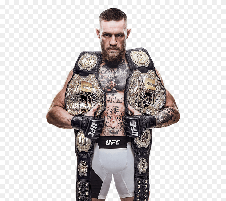 Conor Mcgregor, Person, Skin, Tattoo, Adult Png