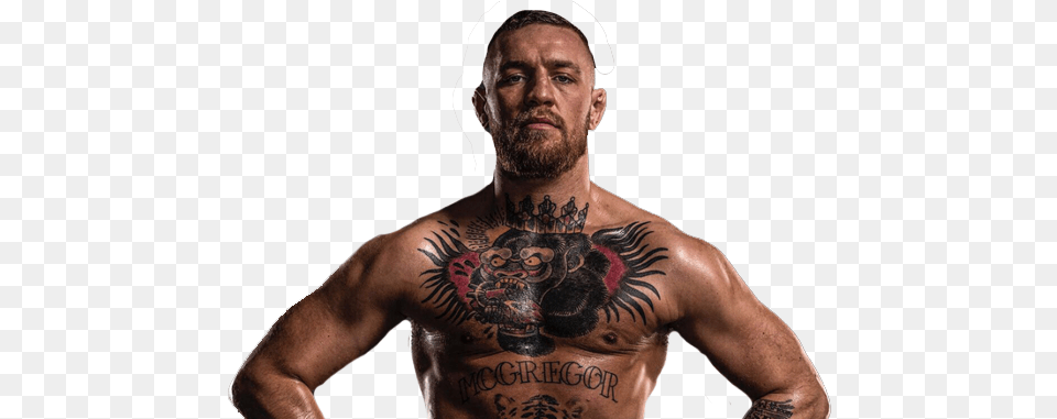 Conor Mcgregor, Person, Skin, Tattoo Free Png