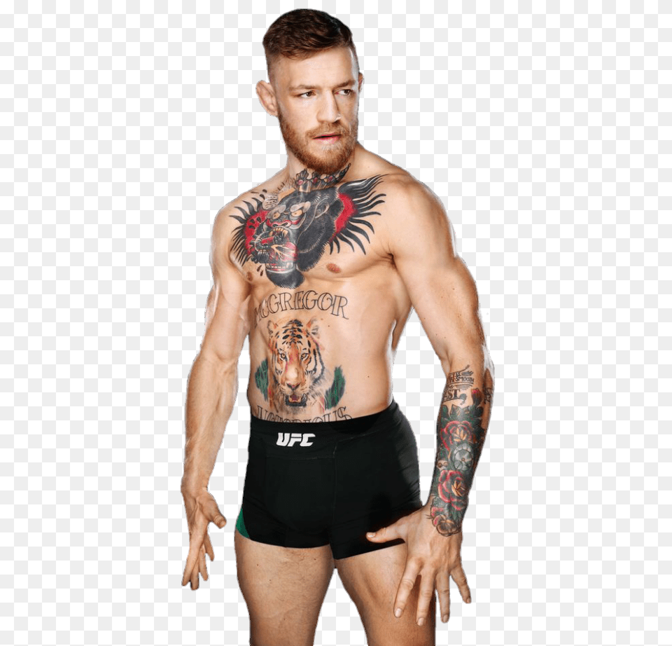 Conor Mcgregor, Tattoo, Skin, Person, Man Free Png