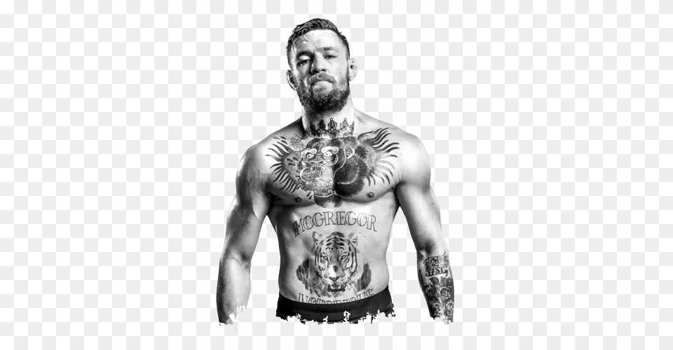 Conor Mcgregor, Person, Skin, Tattoo, Adult Free Png Download