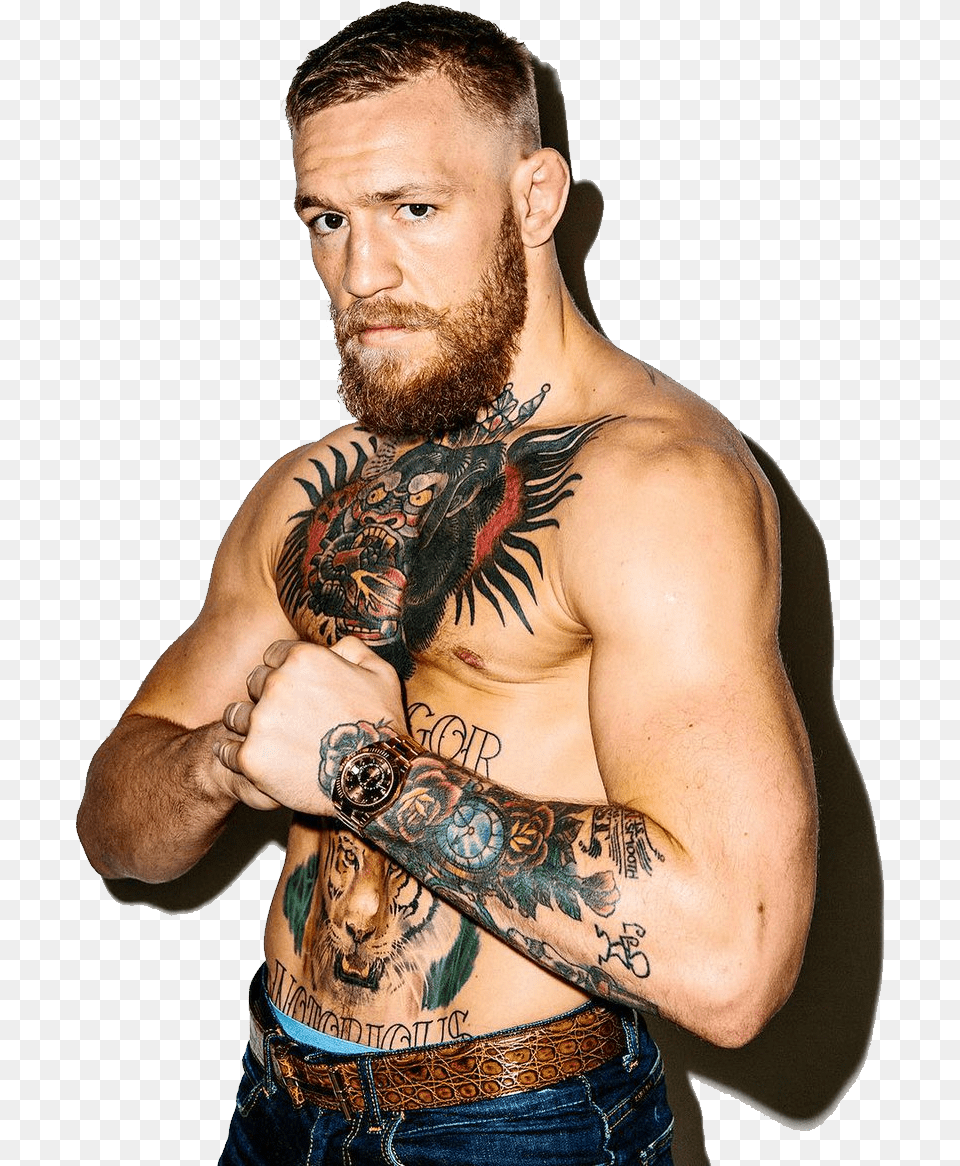 Conor Mcgregor, Person, Skin, Tattoo, Arm Free Png Download