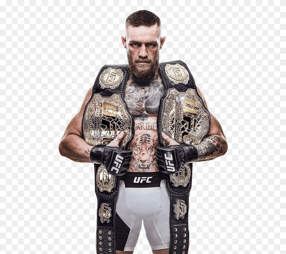 Conor Mcgregor, Person, Skin, Tattoo, Adult Png Image