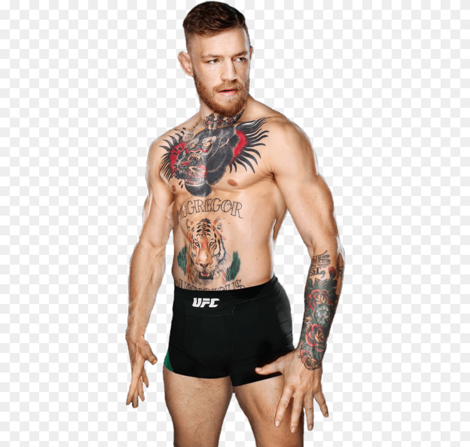 Conor Mcgregor, Tattoo, Skin, Person, Man Free Png