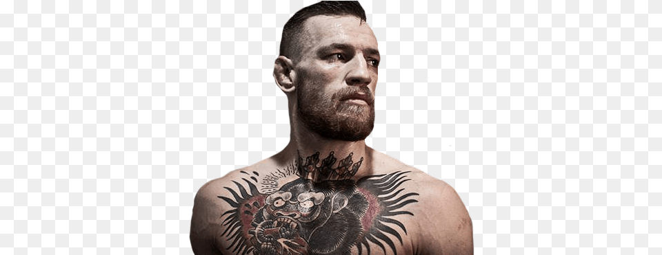 Conor Mcgregor Hd Conor Mcgregor Facebook Cover, Person, Skin, Tattoo, Head Png