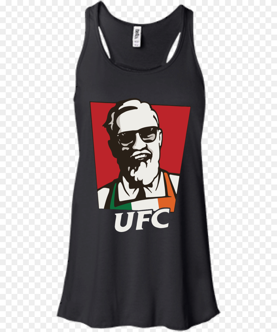 Conor Mcgregor Kfc Conor Mcgregor Ufc T Shirt Tank, Tank Top, Clothing, Adult, Person Png