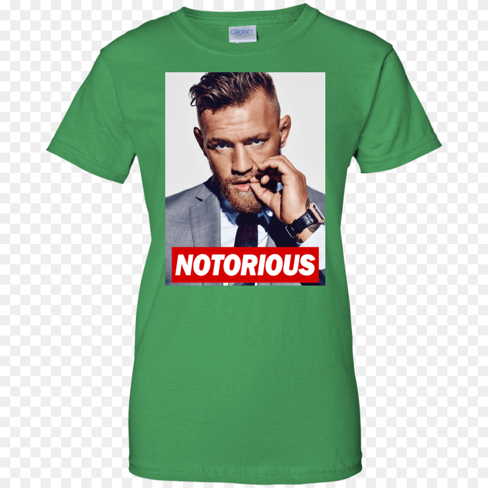 Conor Mcgregor Notorious Magazine, T-shirt, Clothing, Shirt, Person Free Transparent Png