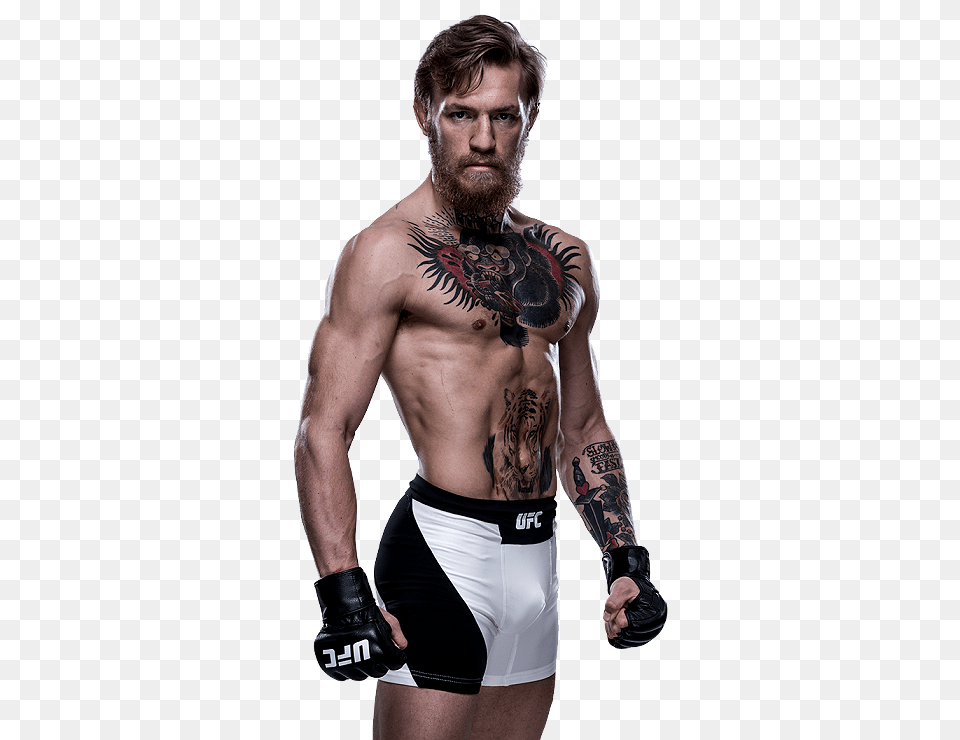 Conor Mcgregor Super Sage Northcutt Body, Person, Skin, Tattoo, Adult Png