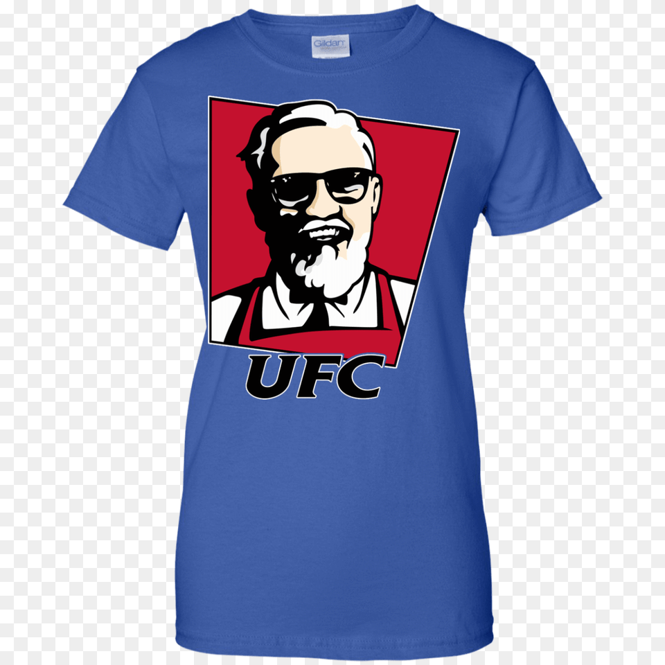 Conor Mcgregor Ufc Kfc Parody Shirt Hoodie Tank, T-shirt, Clothing, Adult, Person Free Png