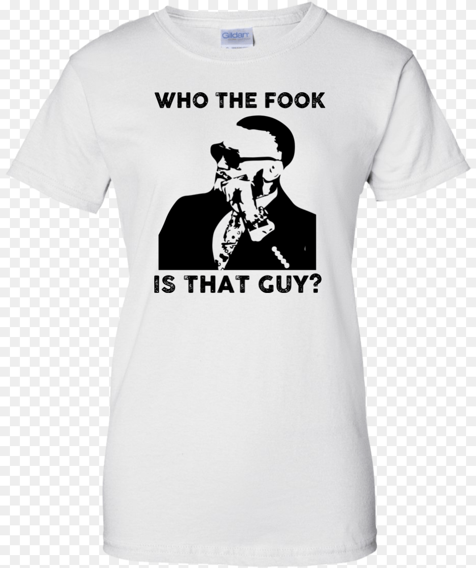 Conor Mcgregor Who The Fook Is That Guy T Shirt Hoodie Jurassic Park T Shirt Jeff Goldblum, Clothing, T-shirt, Adult, Male Png Image