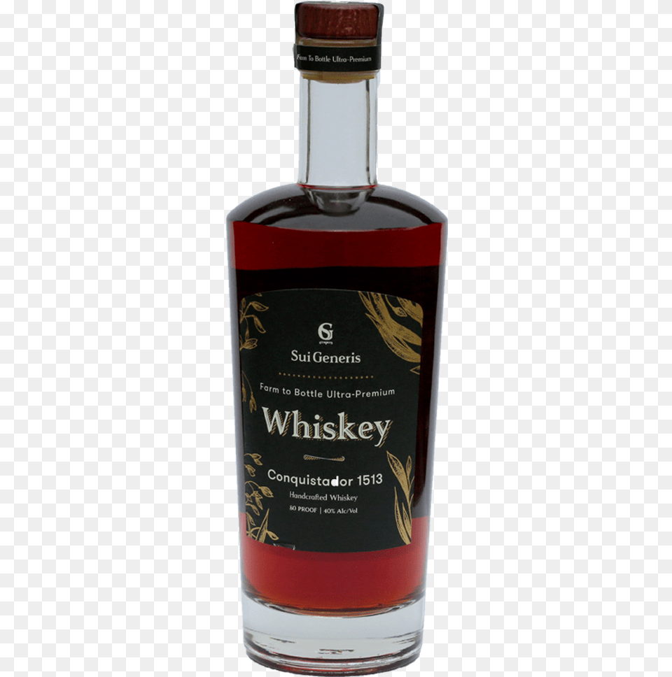 Conquistador 1513 Whiskey Glass Bottle, Alcohol, Beverage, Liquor, Beer Free Png
